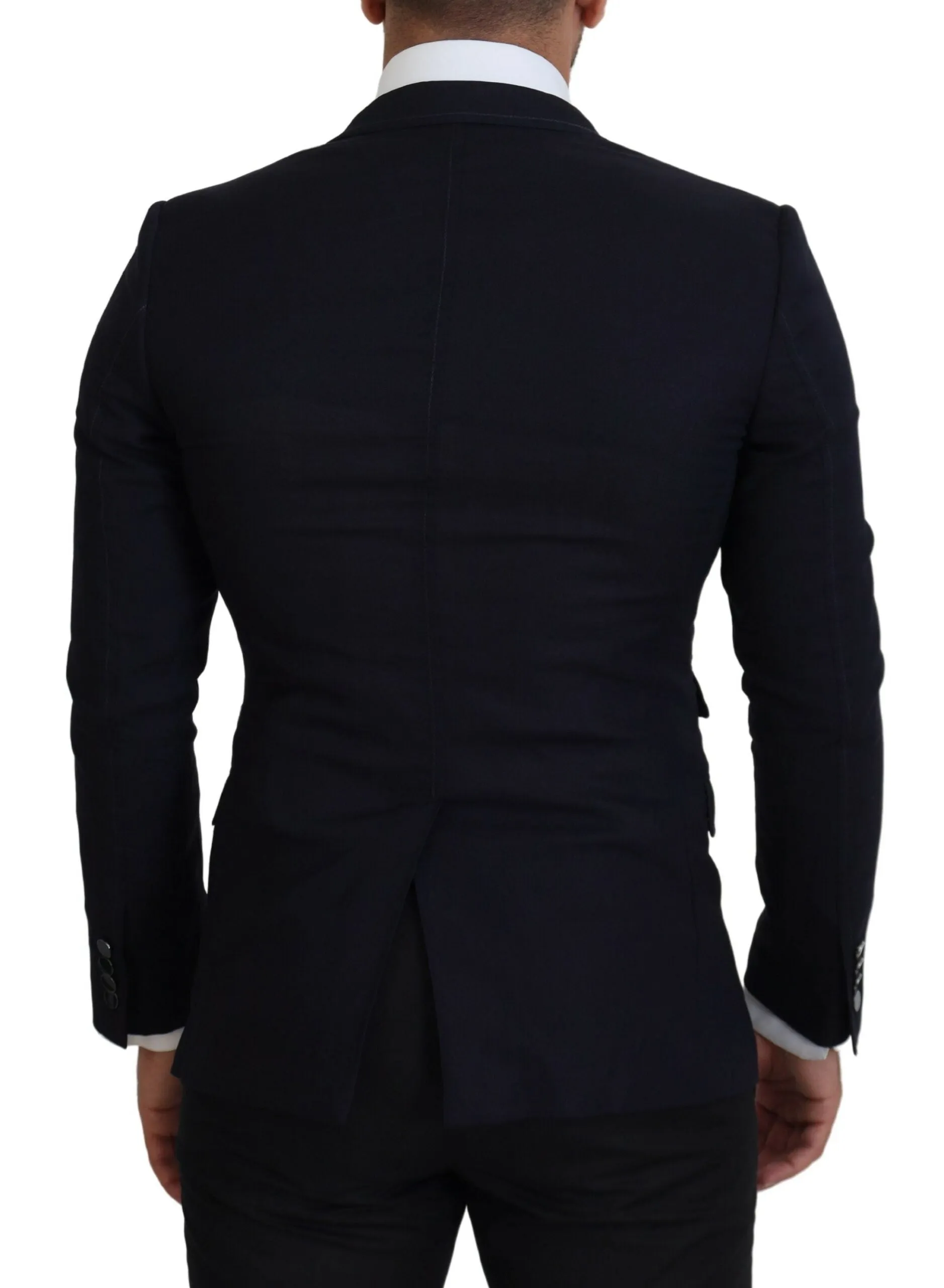 Elegant Black Single-Breasted Blazer sold by Louxly product image thumbnail 3