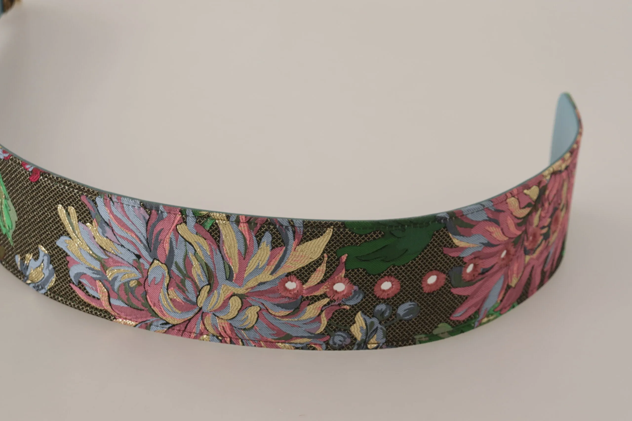 Multicolor Leather Logo Buckle Belt sold by Louxly product image thumbnail 3