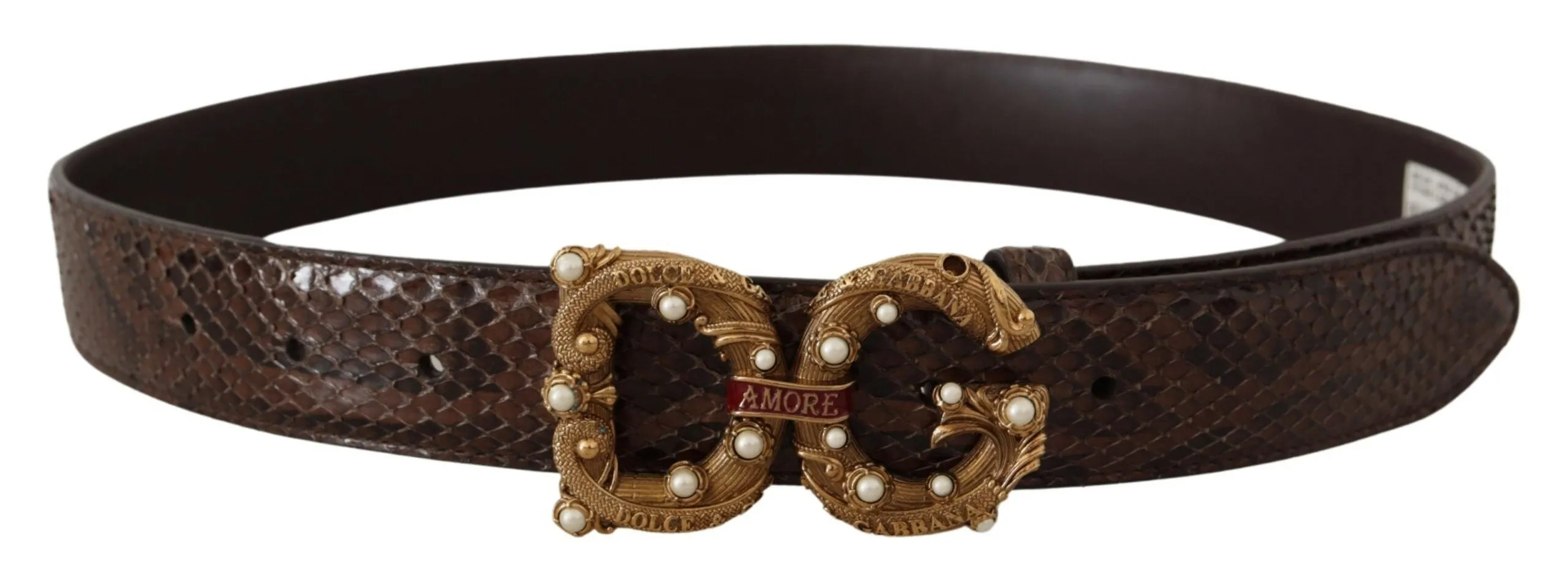 Elegant Snakeskin Leather Belt sold by Louxly product image thumbnail 3