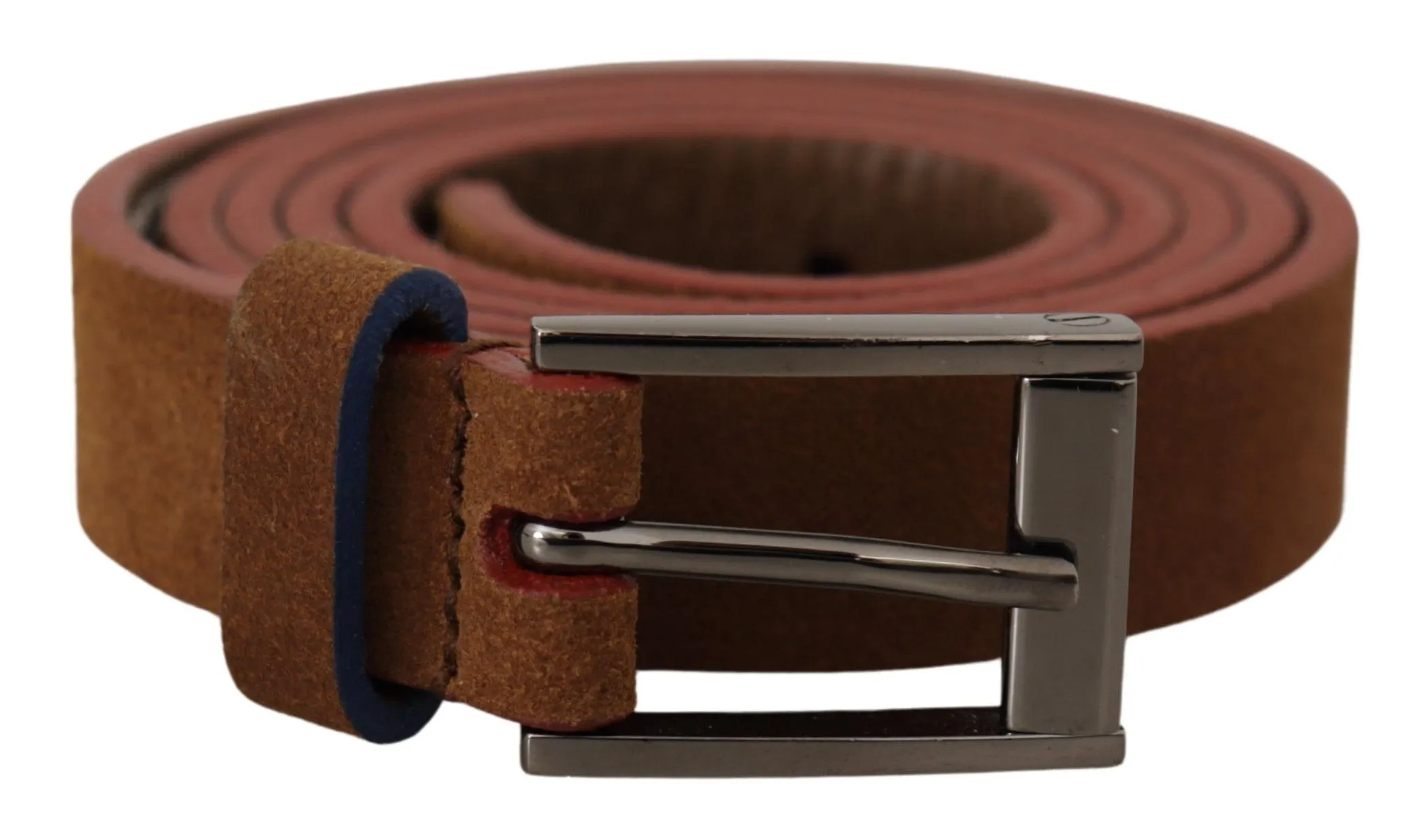 Chic Suede Belt with Logo Engraved Buckle sold by Louxly product image thumbnail 2