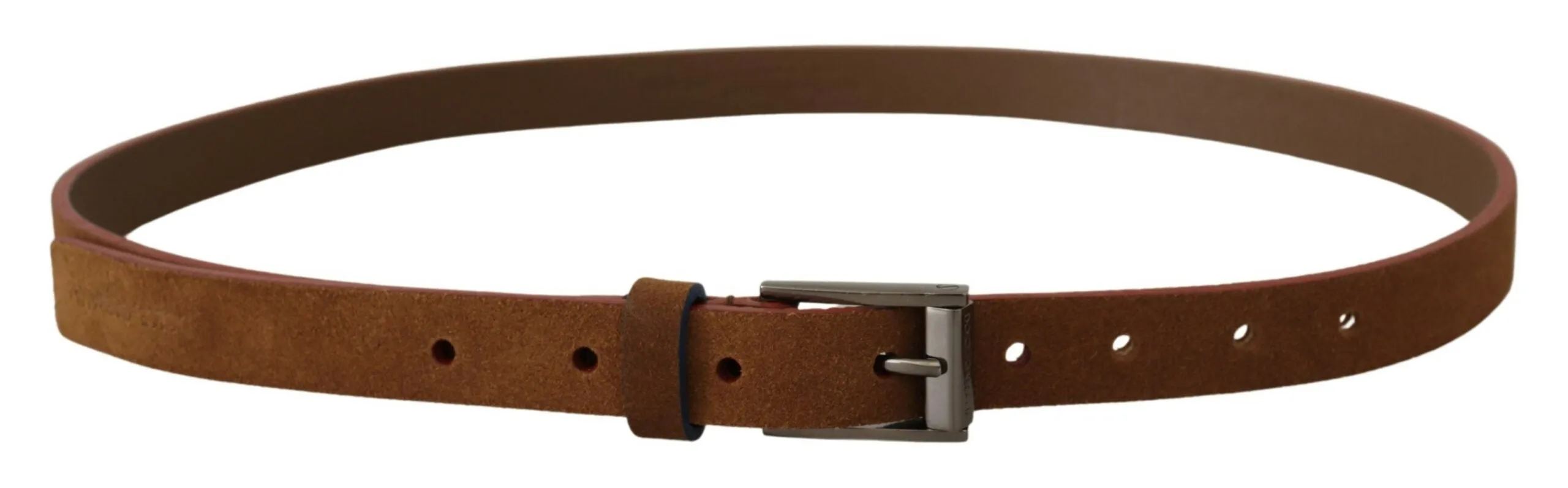 Chic Suede Belt with Logo Engraved Buckle sold by Louxly product image thumbnail 3