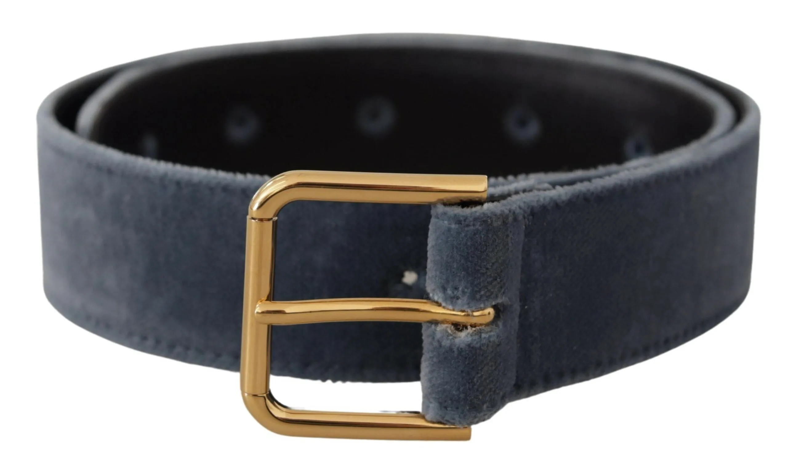 Elegant Navy Velvet Designer Belt sold by Louxly