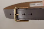 Elegant Engraved Buckle Leather Belt sold by Louxly
