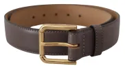 Elegant Engraved Buckle Leather Belt sold by Louxly