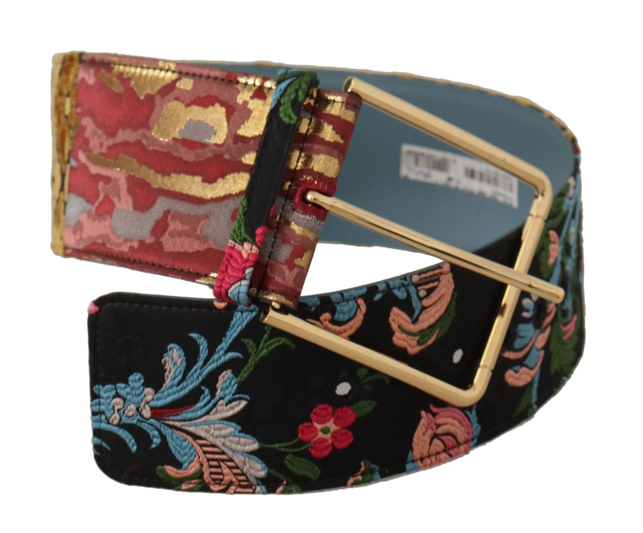 Multicolor Canvas Leather Statement Belt sold by Louxly product image thumbnail 2