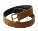 Elegant Engraved Buckle Leather Belt sold by Louxly