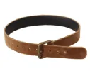Elegant Engraved Buckle Leather Belt sold by Louxly