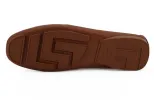 Elegant Medusa-Embossed Leather Loafers sold by Louxly