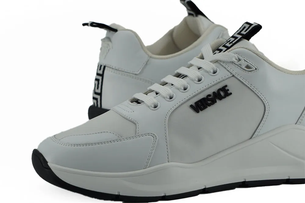 Sleek White Calf Leather Sneakers sold by Louxly product image thumbnail 4