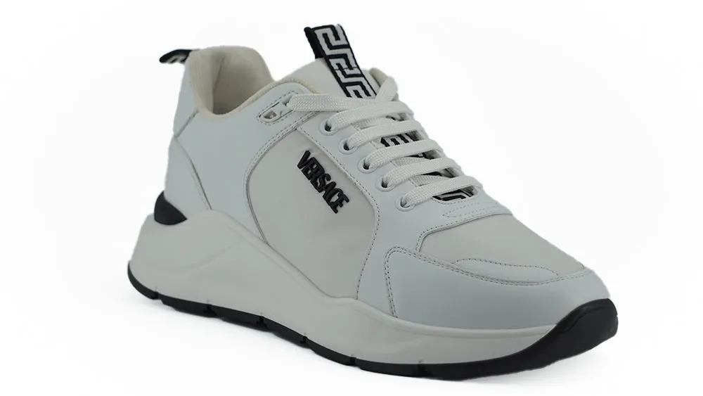 Sleek White Calf Leather Sneakers sold by Louxly product image thumbnail 2