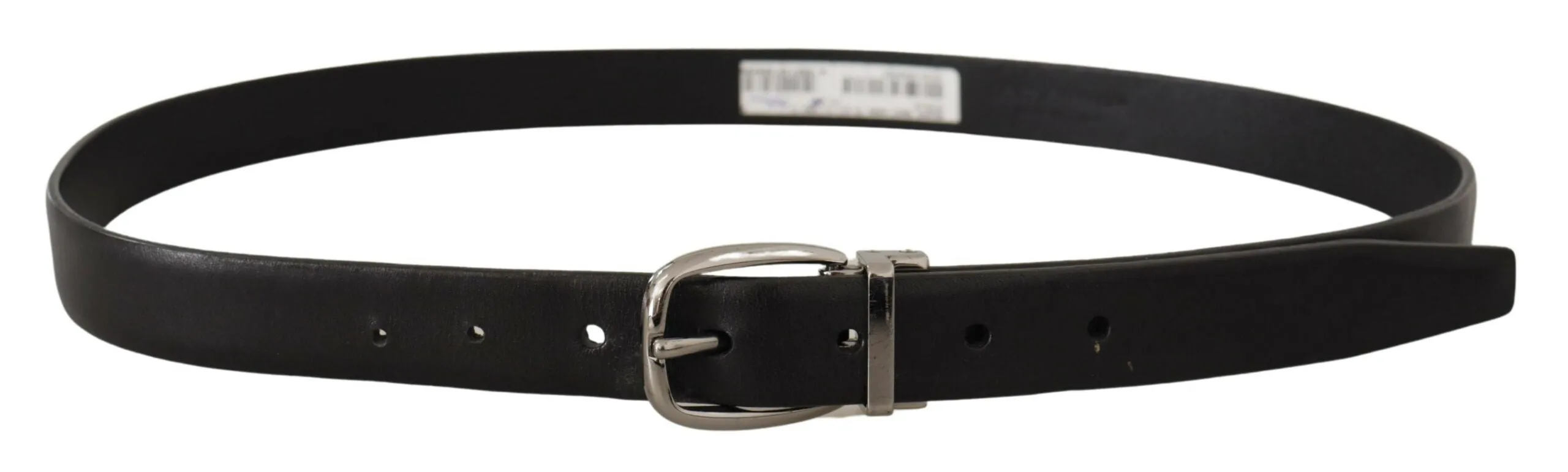 Elegant Black Leather Designer Belt sold by Louxly product image thumbnail 2