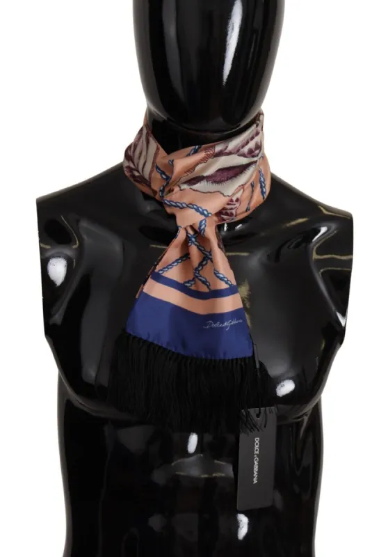 Elegant Silk Men's Scarf Wrap sold by Louxly