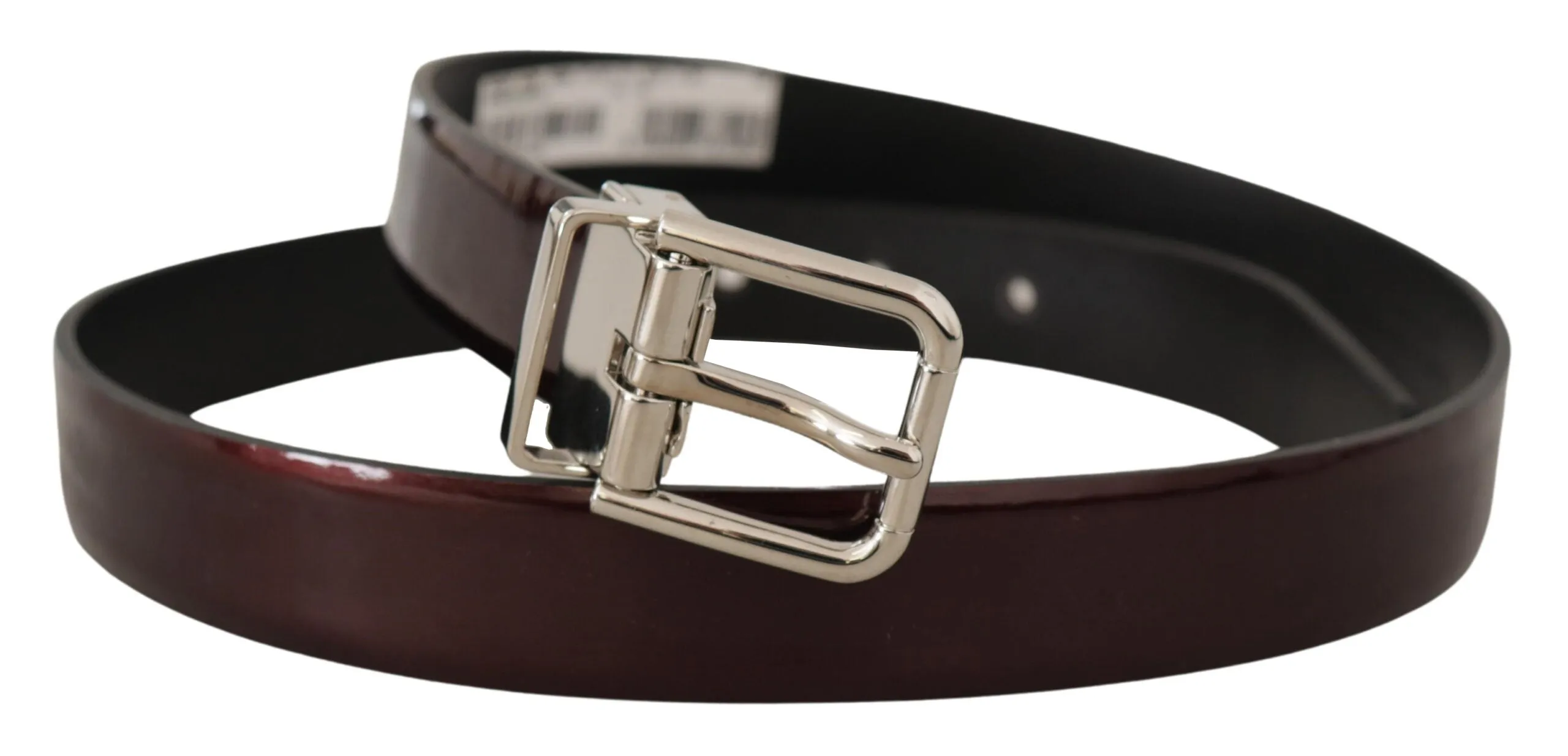 Elegant Dark Brown Patent Leather Belt sold by Louxly product image thumbnail 2