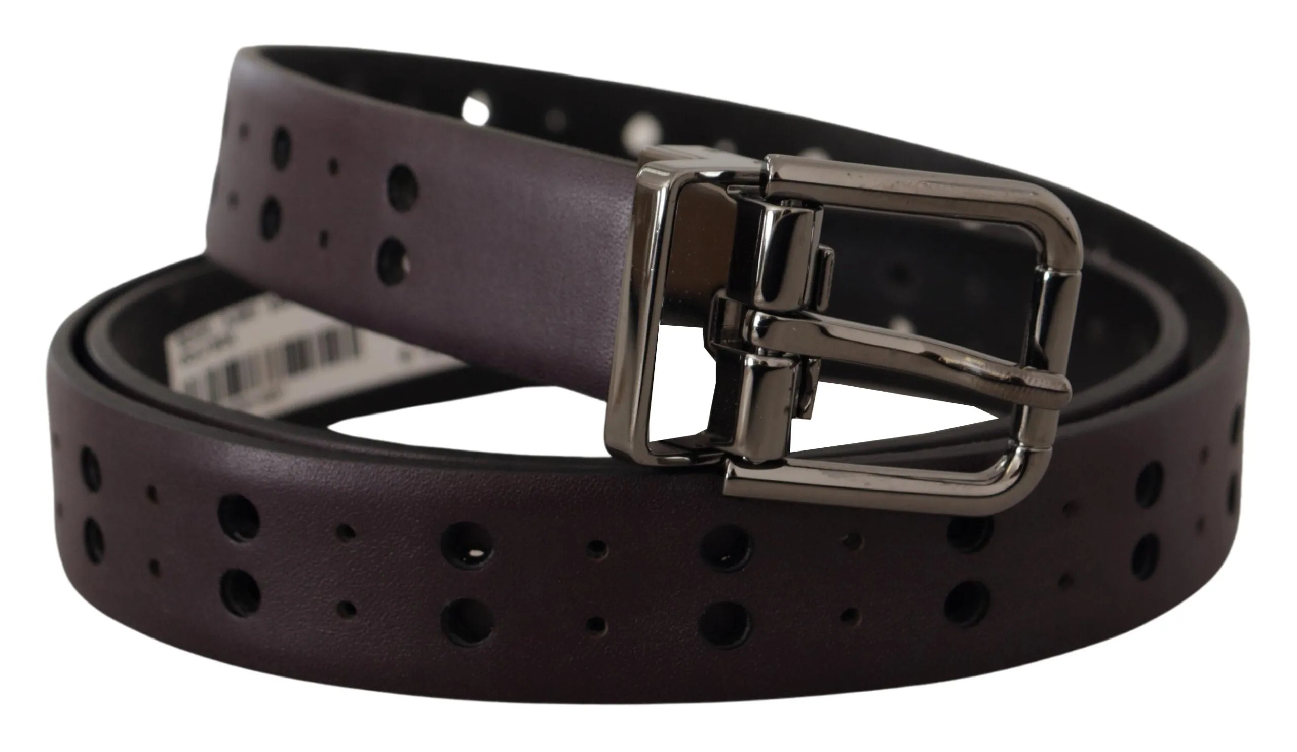 Burgundy Elegance Leather Belt sold by Louxly product image thumbnail 2