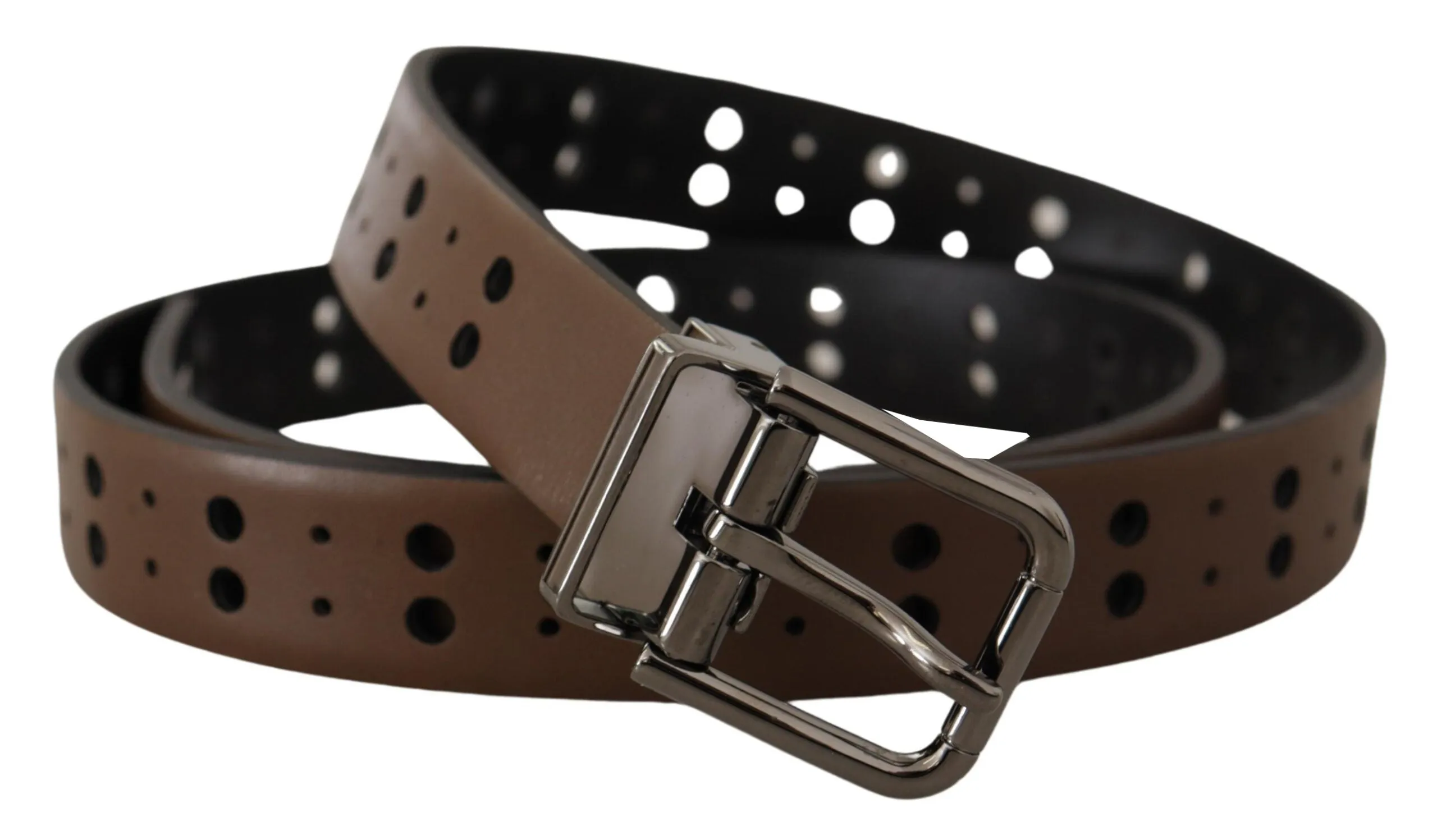Elegant Leather Belt with Metal Buckle sold by Louxly product image thumbnail 2