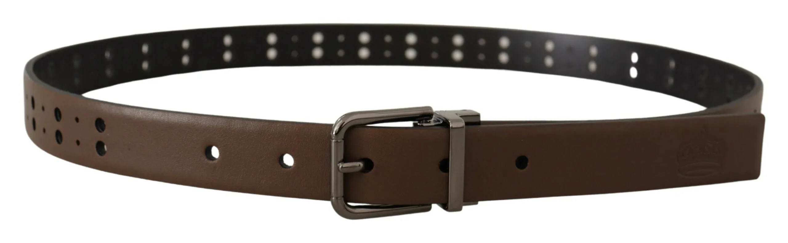 Elegant Leather Belt with Metal Buckle sold by Louxly product image thumbnail 3