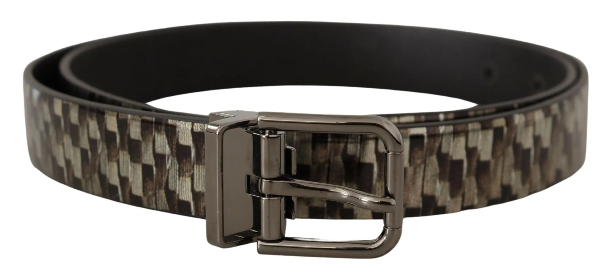 Elegant Leather Silver Buckle Belt sold by Louxly