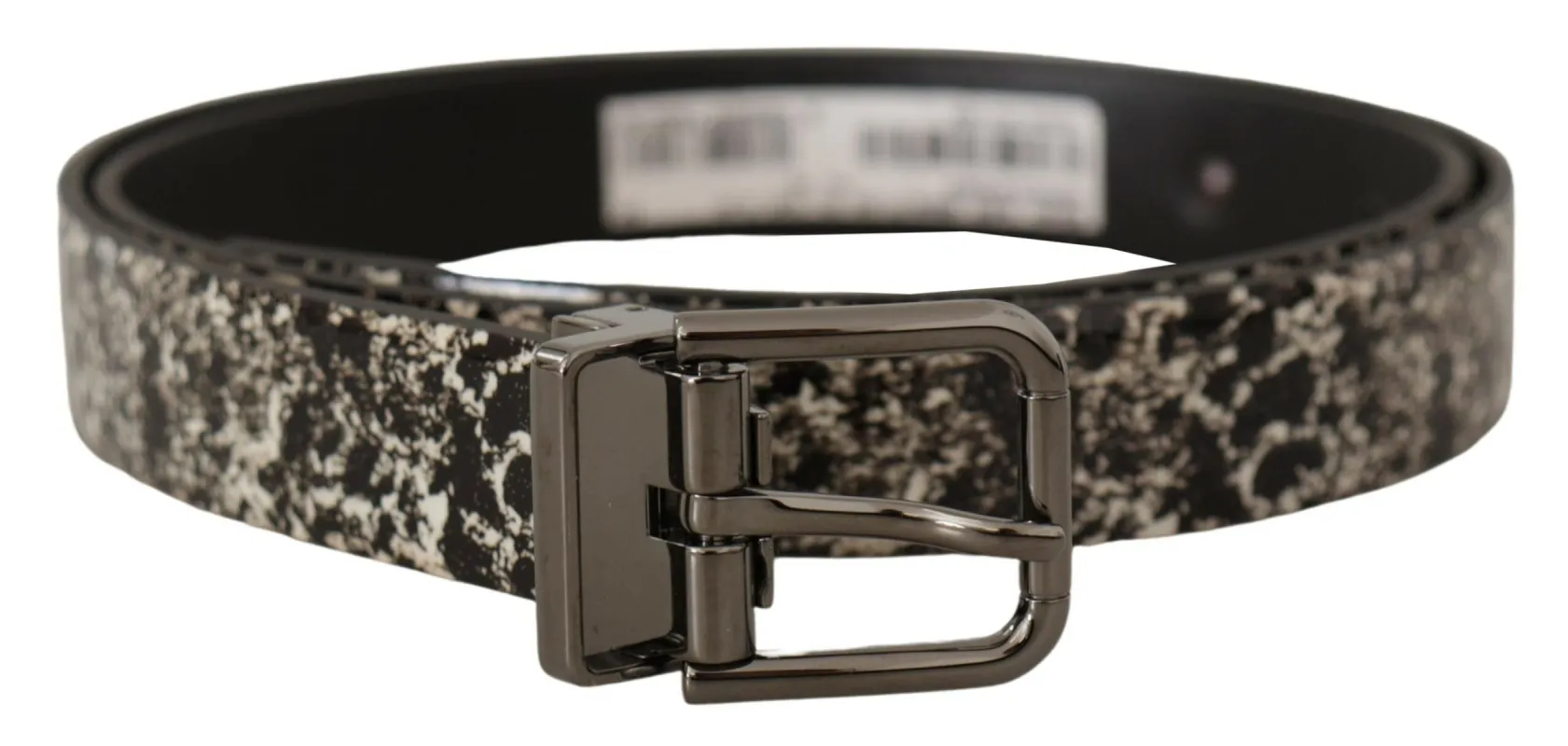 Elegant Marble Print Leather Belt sold by Louxly