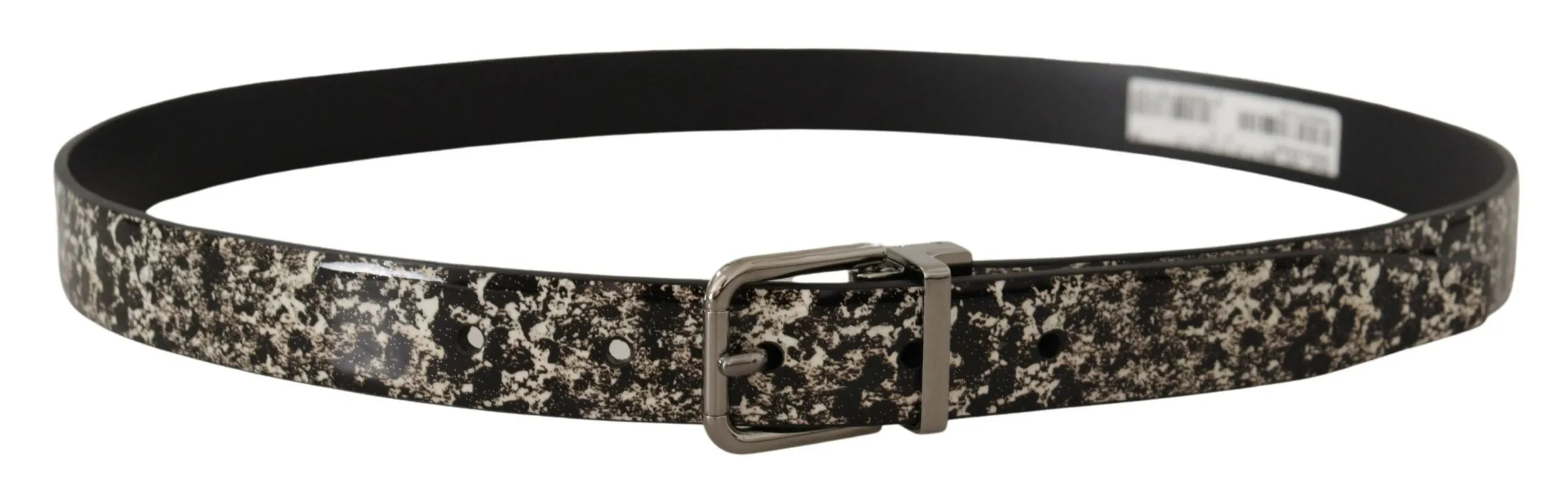 Elegant Black Marble Print Leather Belt sold by Louxly product image thumbnail 2