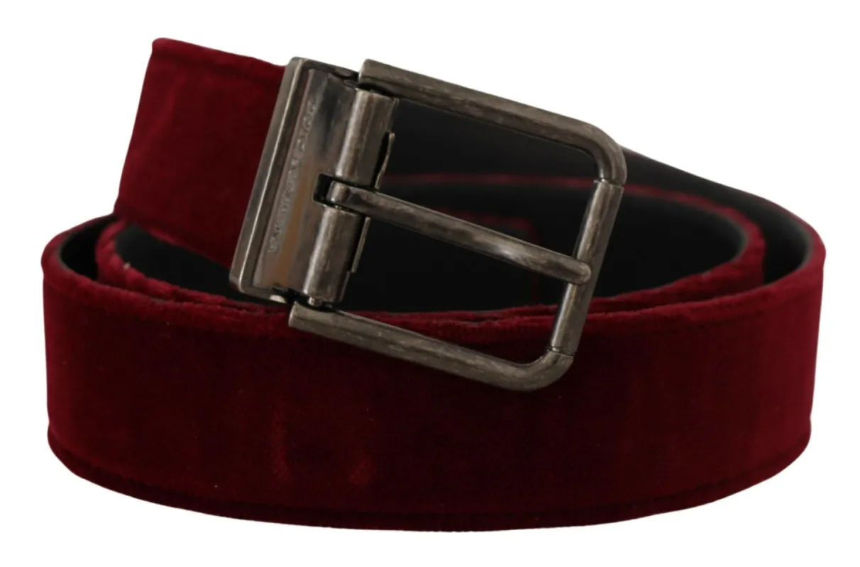 Velvet Maroon Elegance Belt sold by Louxly