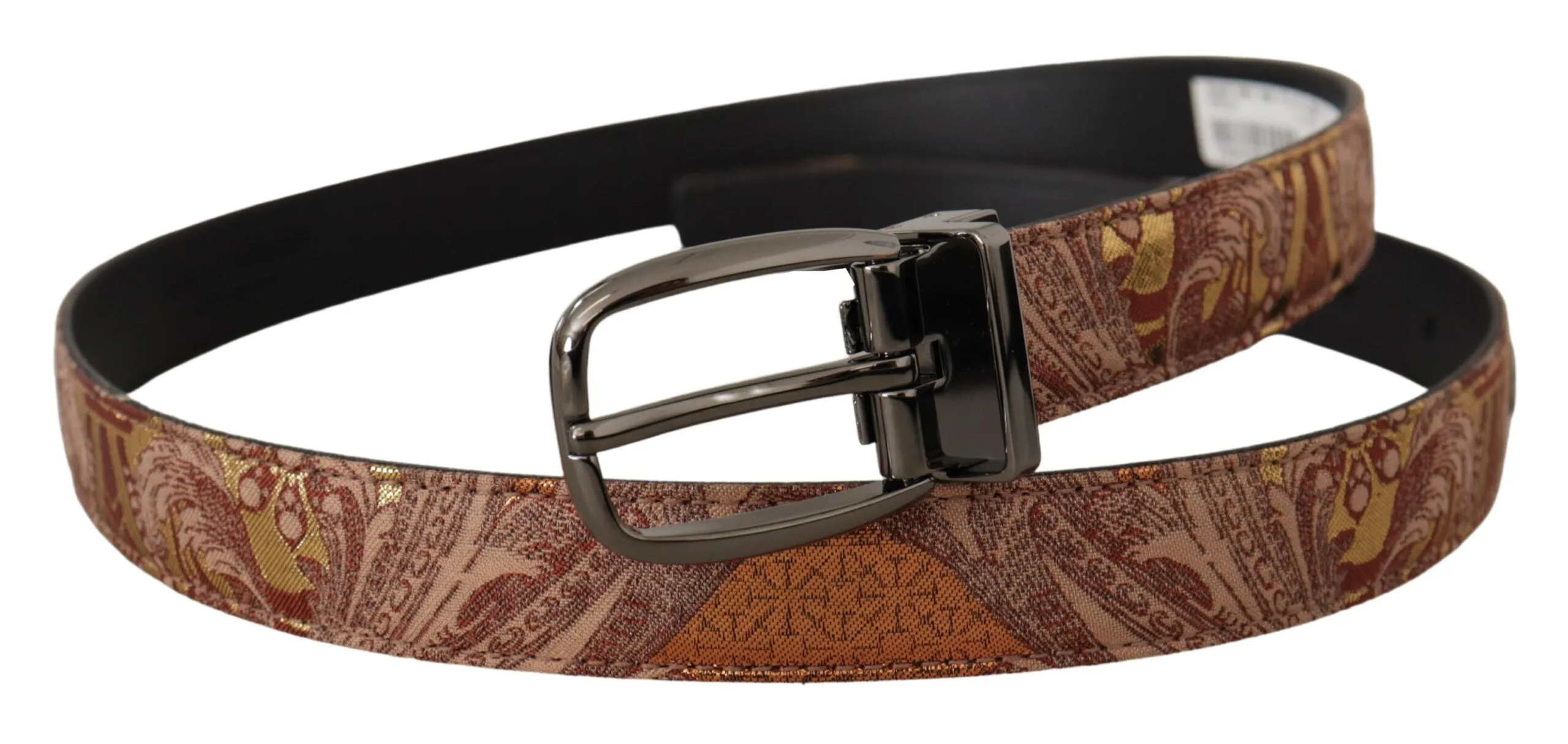 Multicolor Leather Signature Belt sold by Louxly product image thumbnail 2