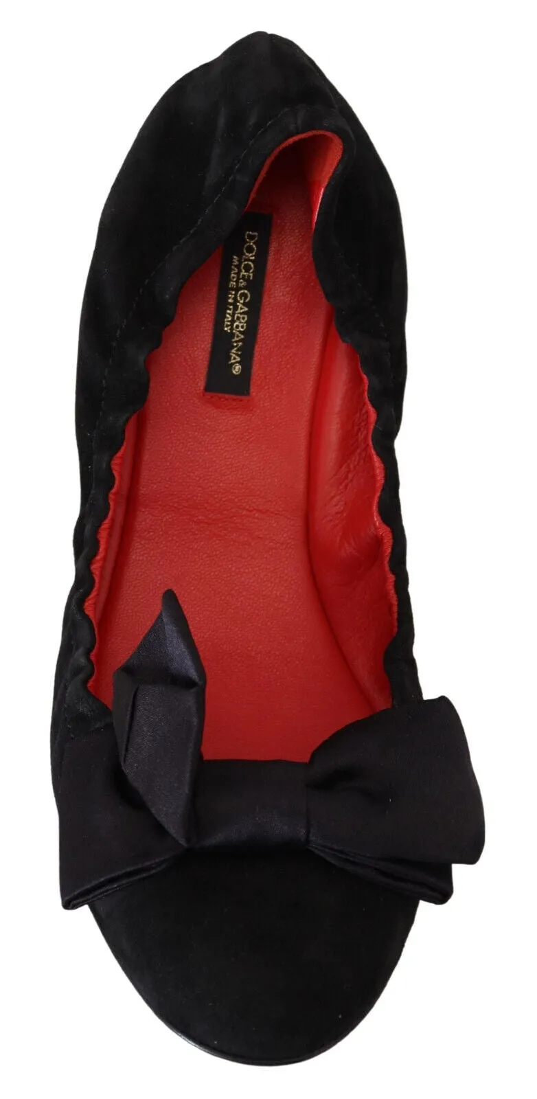 Elegant Black Suede Ballet Flats sold by Louxly product image thumbnail 5