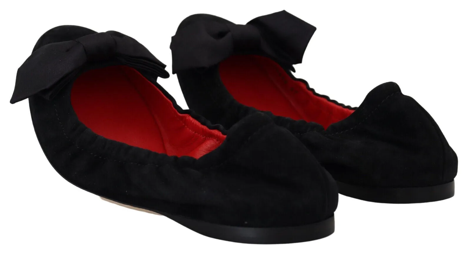 Elegant Black Suede Ballet Flats sold by Louxly product image thumbnail 2