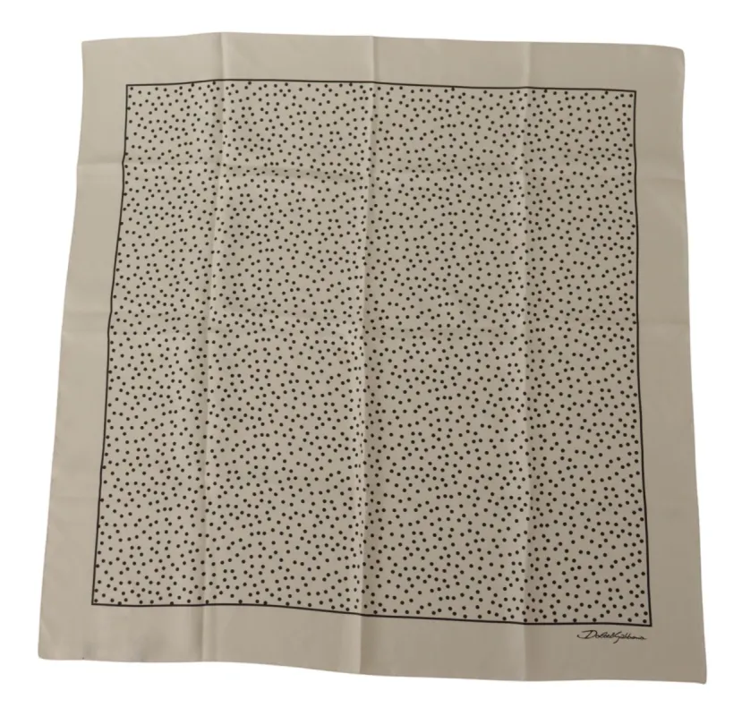 Elegant Silk Polka Dot Men's Scarf sold by Louxly