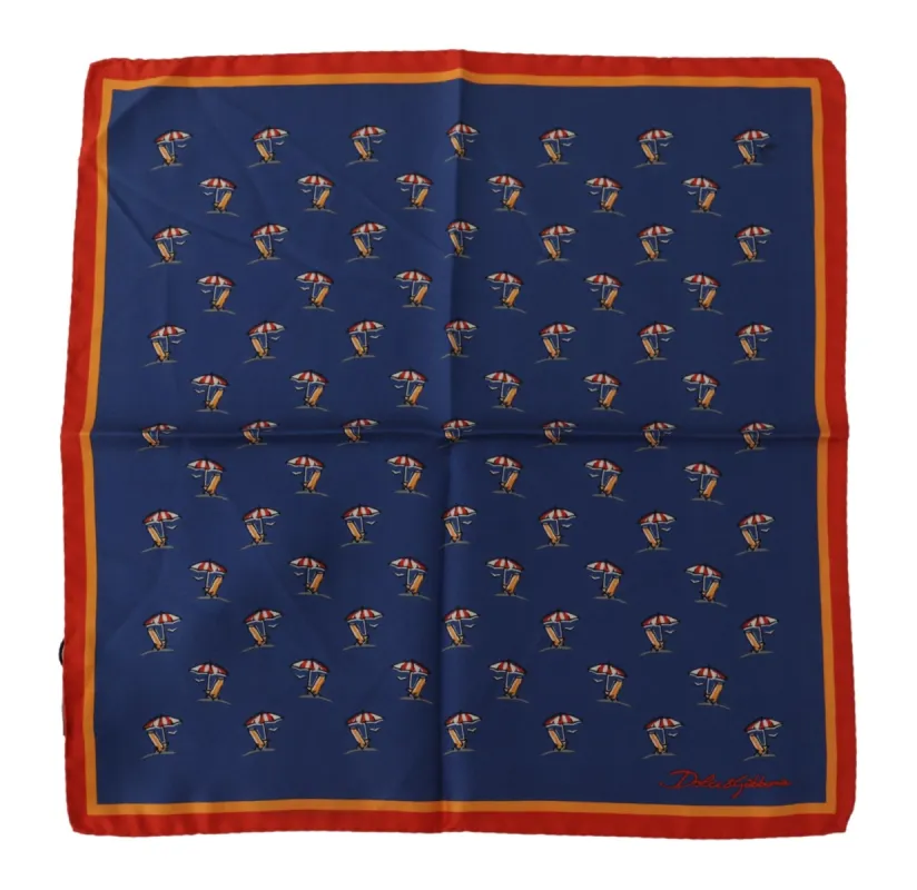 Elegant Silk Men's Square Scarf sold by Louxly