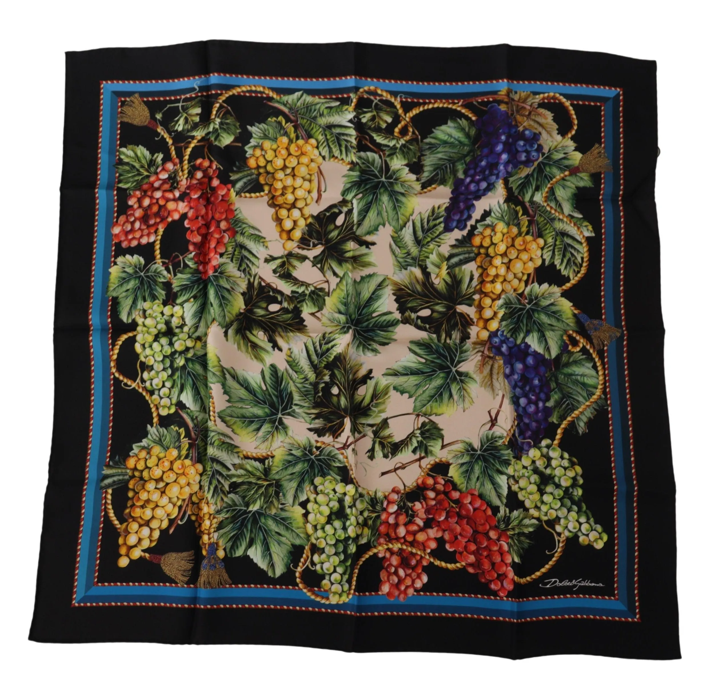 Elegant Men's Silk Square Scarf sold by Louxly