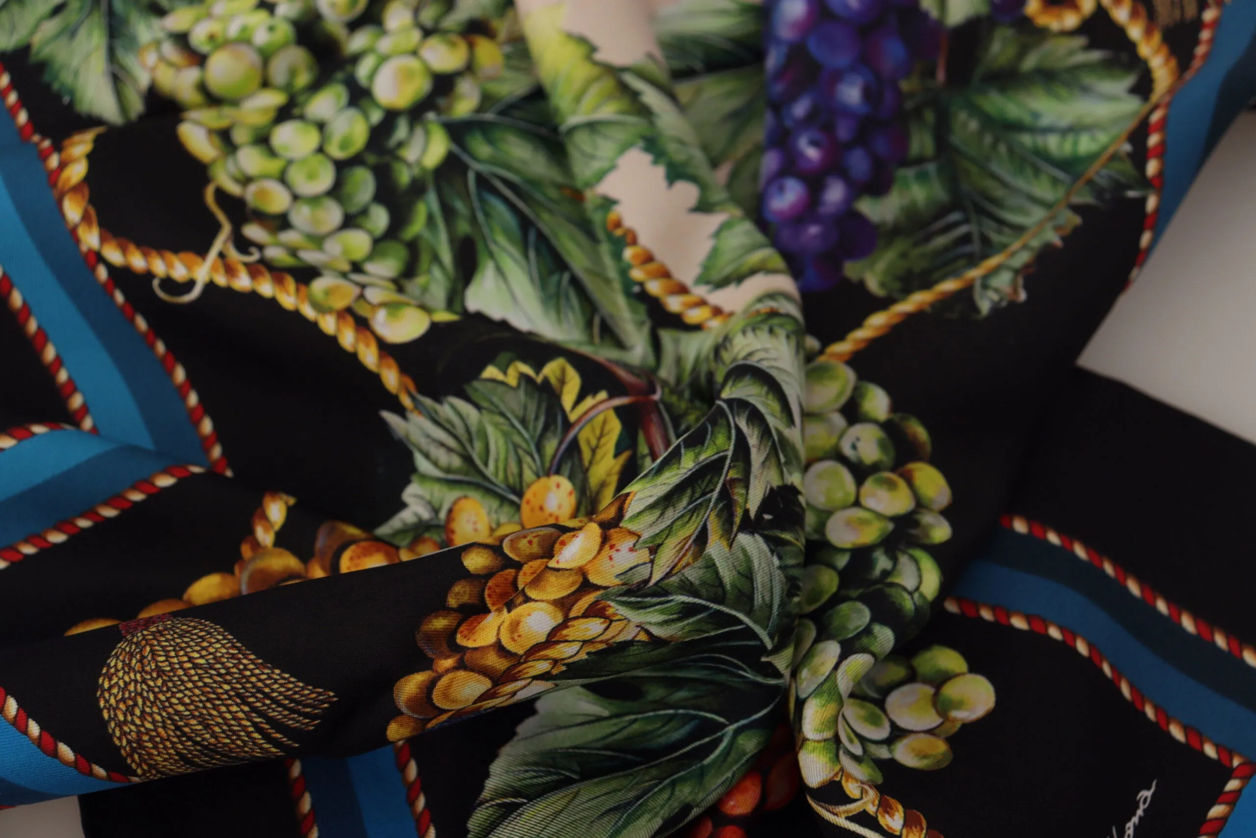 Elegant Men's Silk Square Scarf sold by Louxly product image thumbnail 2