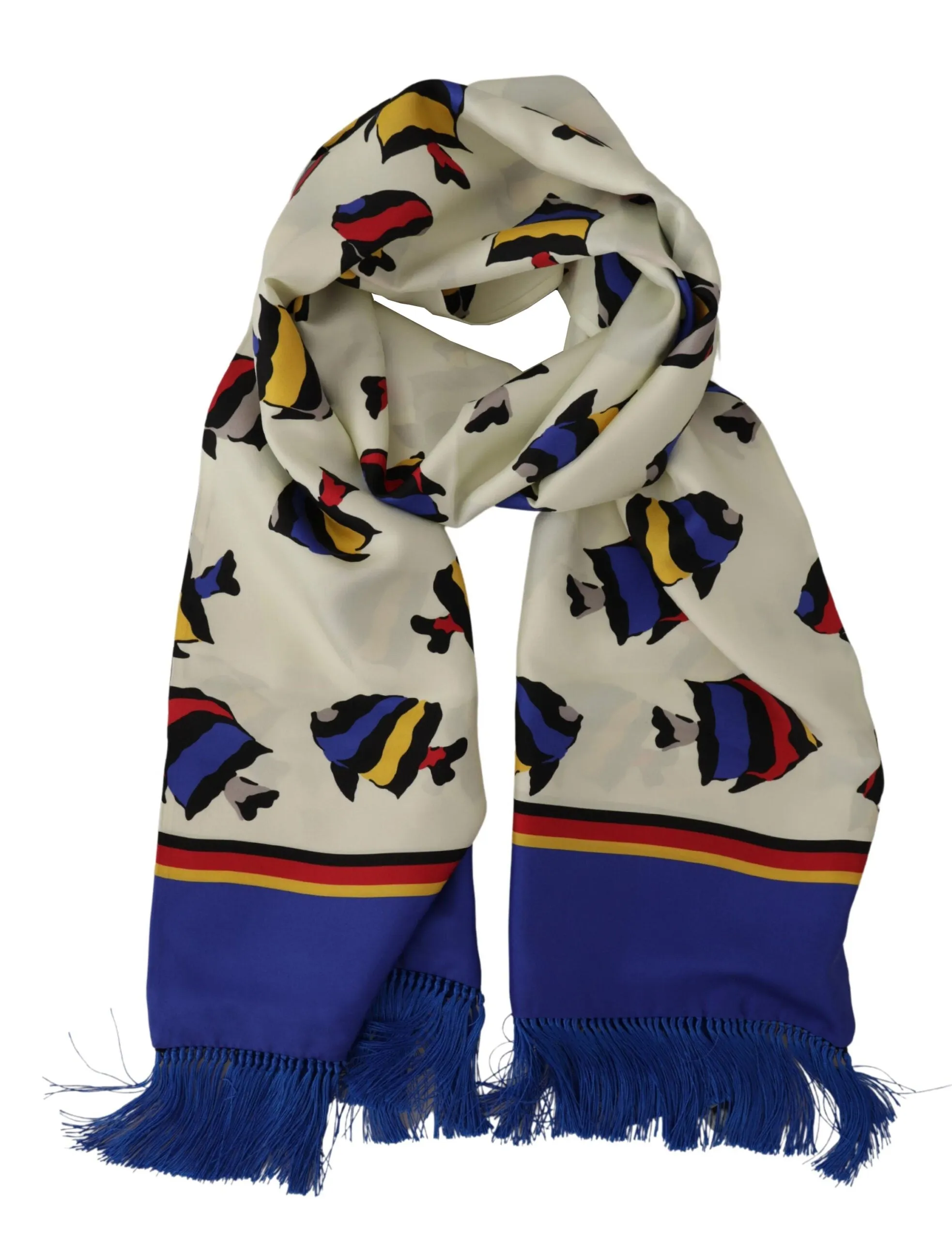 Multicolor Silk Men's Scarf Wrap sold by Louxly product image thumbnail 2