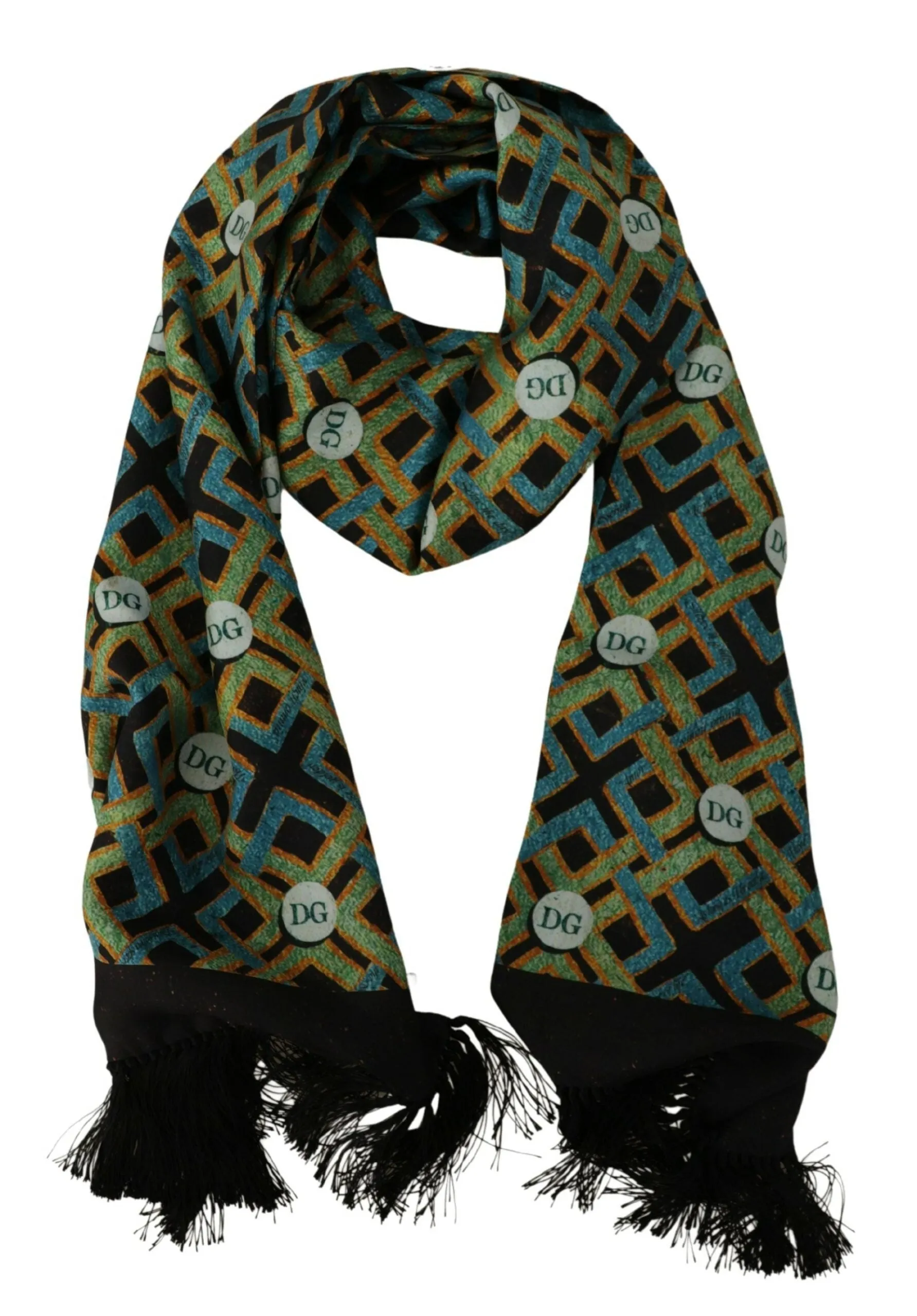 Elegant Multicolor Silk Men's Scarf sold by Louxly product image thumbnail 3