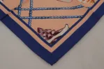 Elegant Multicolor Silk Men's Scarf sold by Louxly