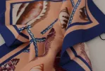 Elegant Multicolor Silk Men's Scarf sold by Louxly