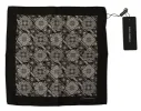 Elegant Silk Men's Square Scarf sold by Louxly