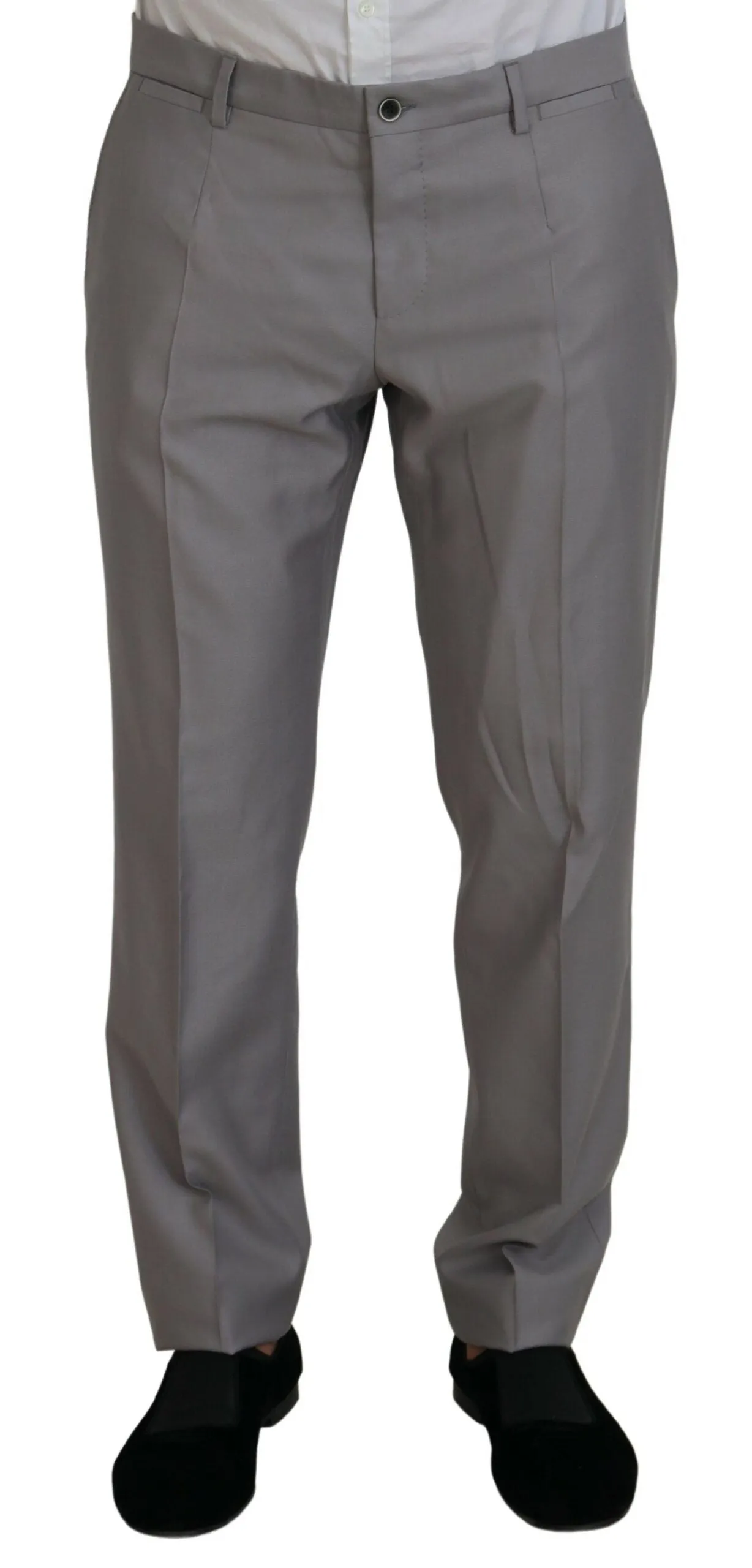Elegant Silver Slim Fit Three-Piece Suit sold by Louxly product image thumbnail 3