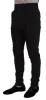 Elegant Black Striped Chino Pants sold by Louxly