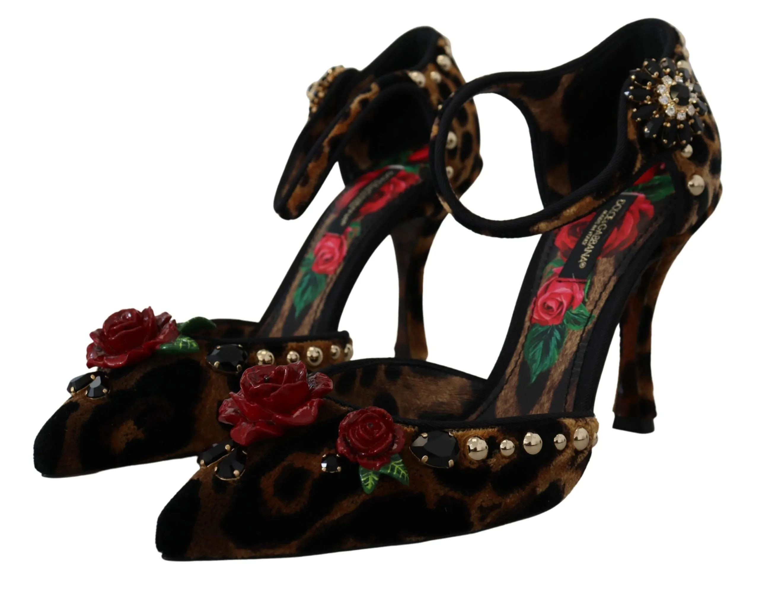 Chic Leopard Ankle Strap Sandal Heels sold by Louxly product image thumbnail 3