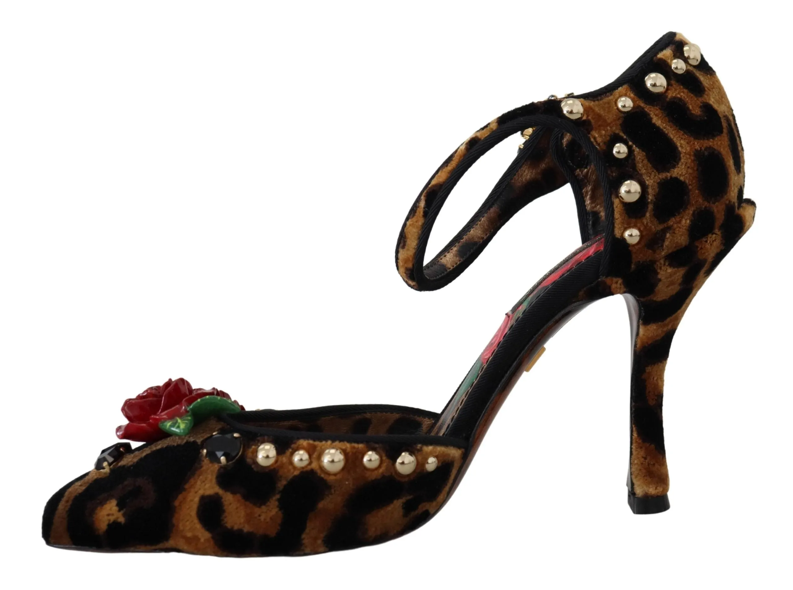Chic Leopard Ankle Strap Sandal Heels sold by Louxly product image thumbnail 5