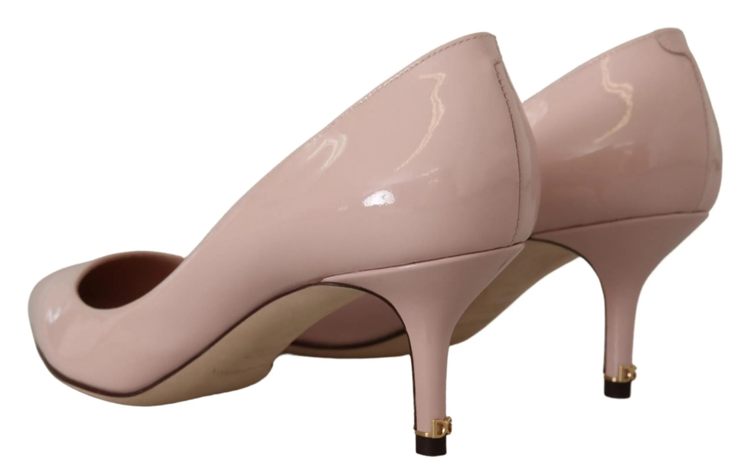 Elegant Patent Leather Heels in Pink sold by Louxly product image thumbnail 4