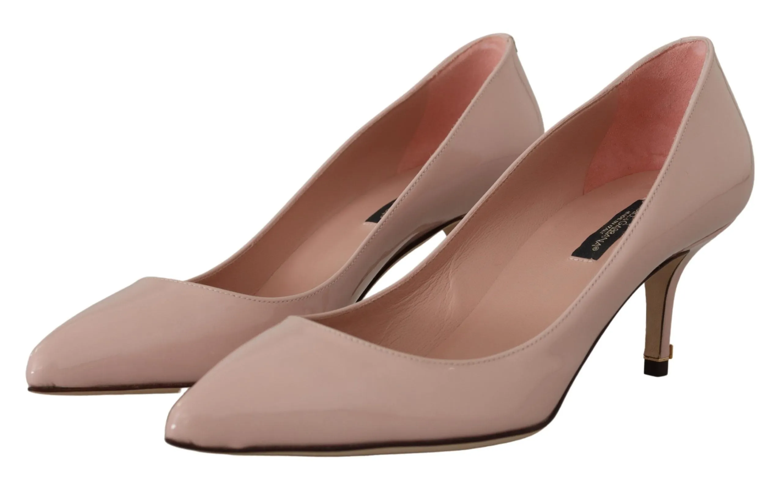 Elegant Patent Leather Heels in Pink sold by Louxly product image thumbnail 3