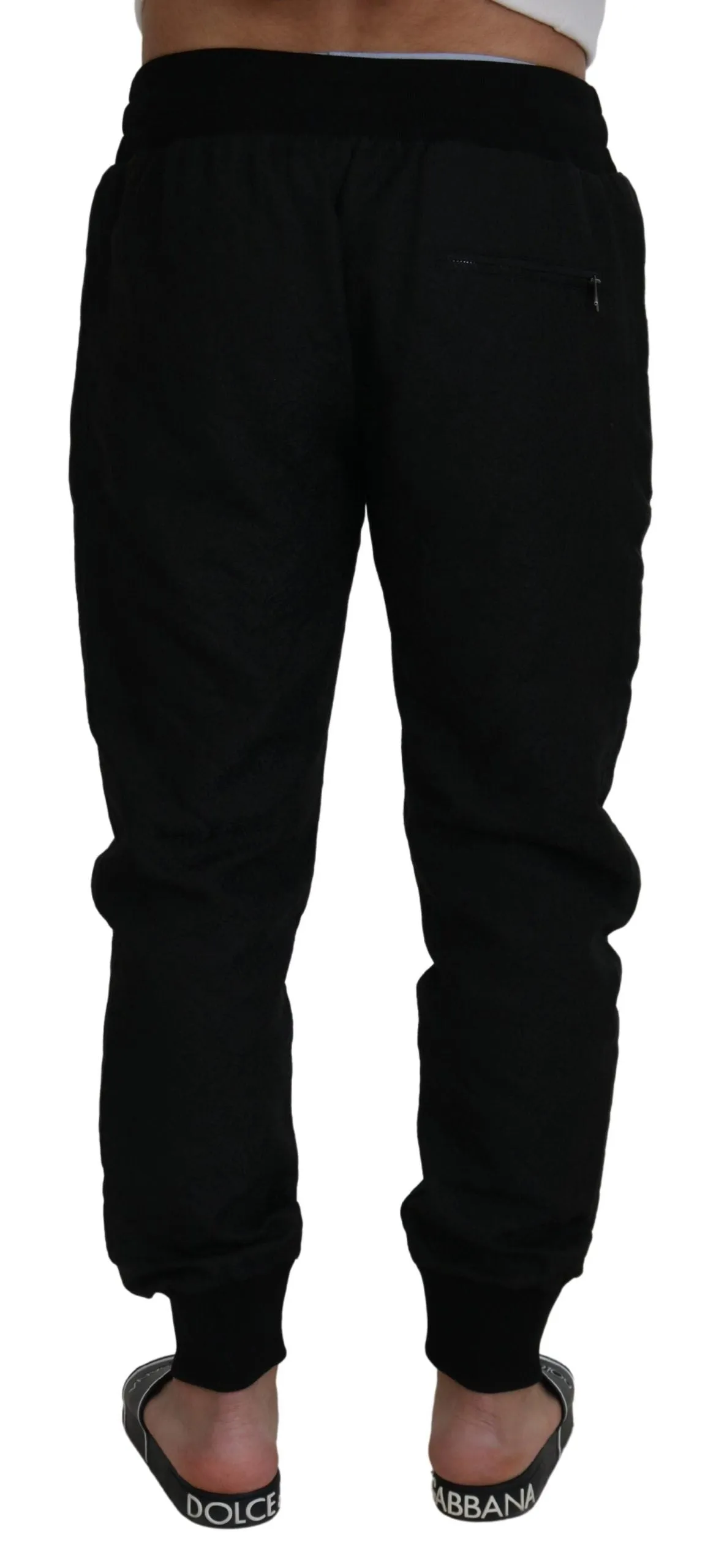 Elegant Black Jogger Pants for the Modern Man sold by Louxly product image thumbnail 3