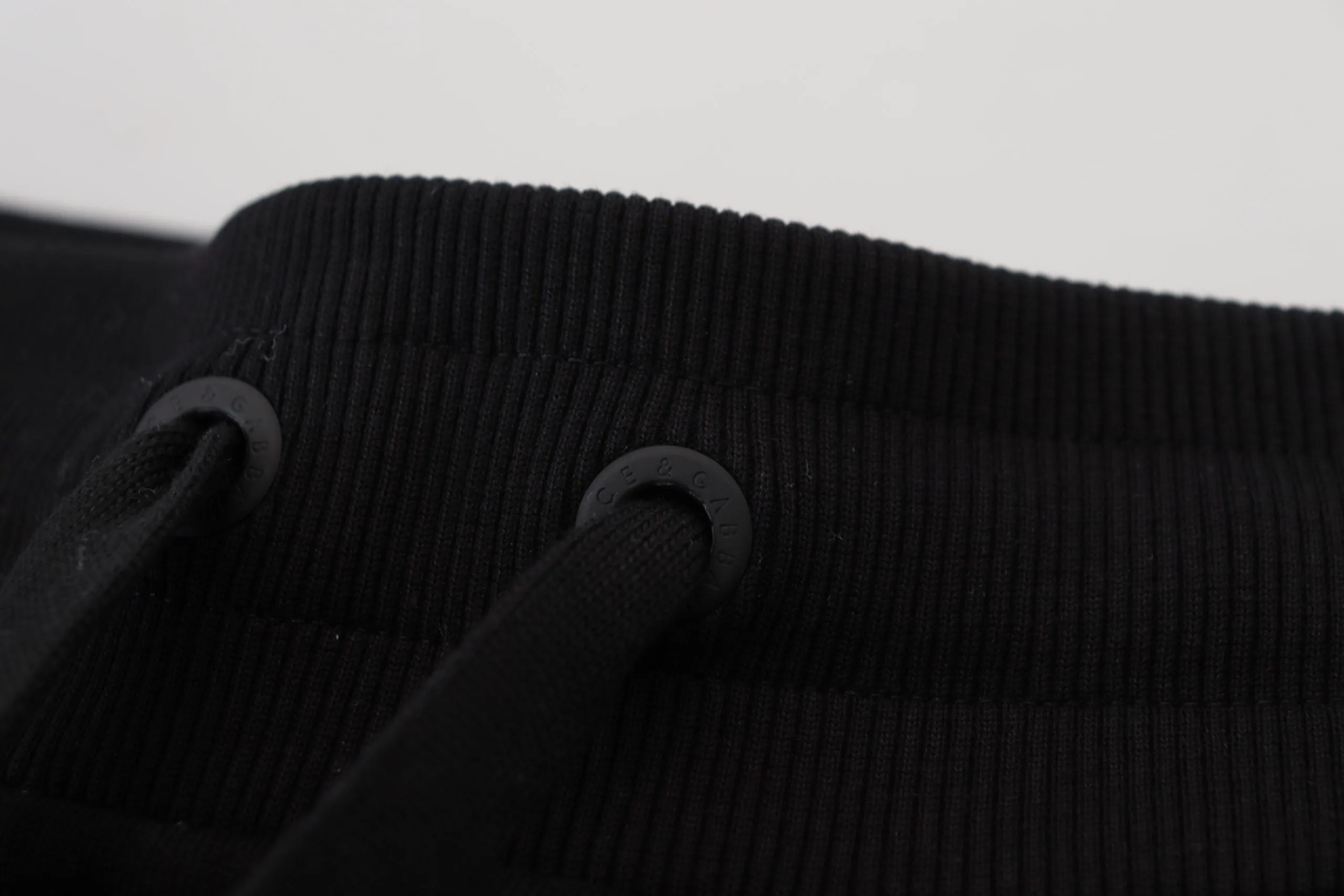 Elegant Black Cotton Jogger Pants sold by Louxly product image thumbnail 5