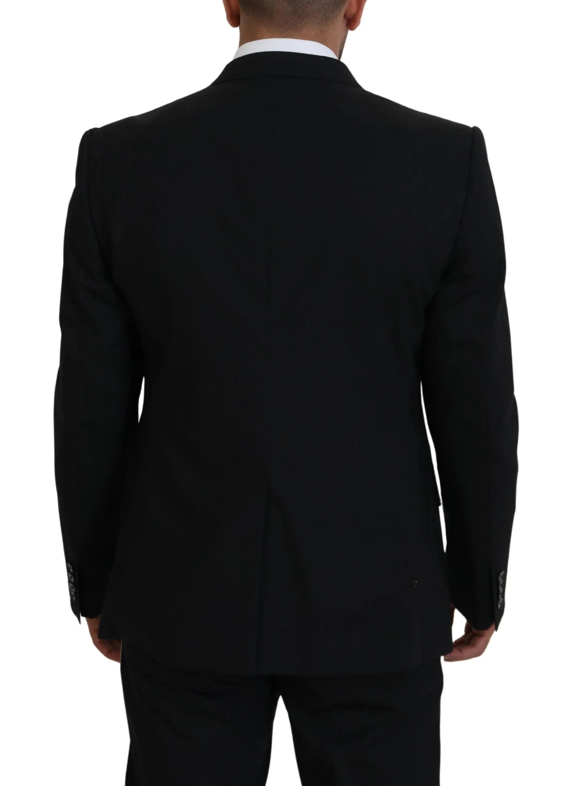 Sicilian Style Black Single Breasted Blazer sold by Louxly product image thumbnail 3