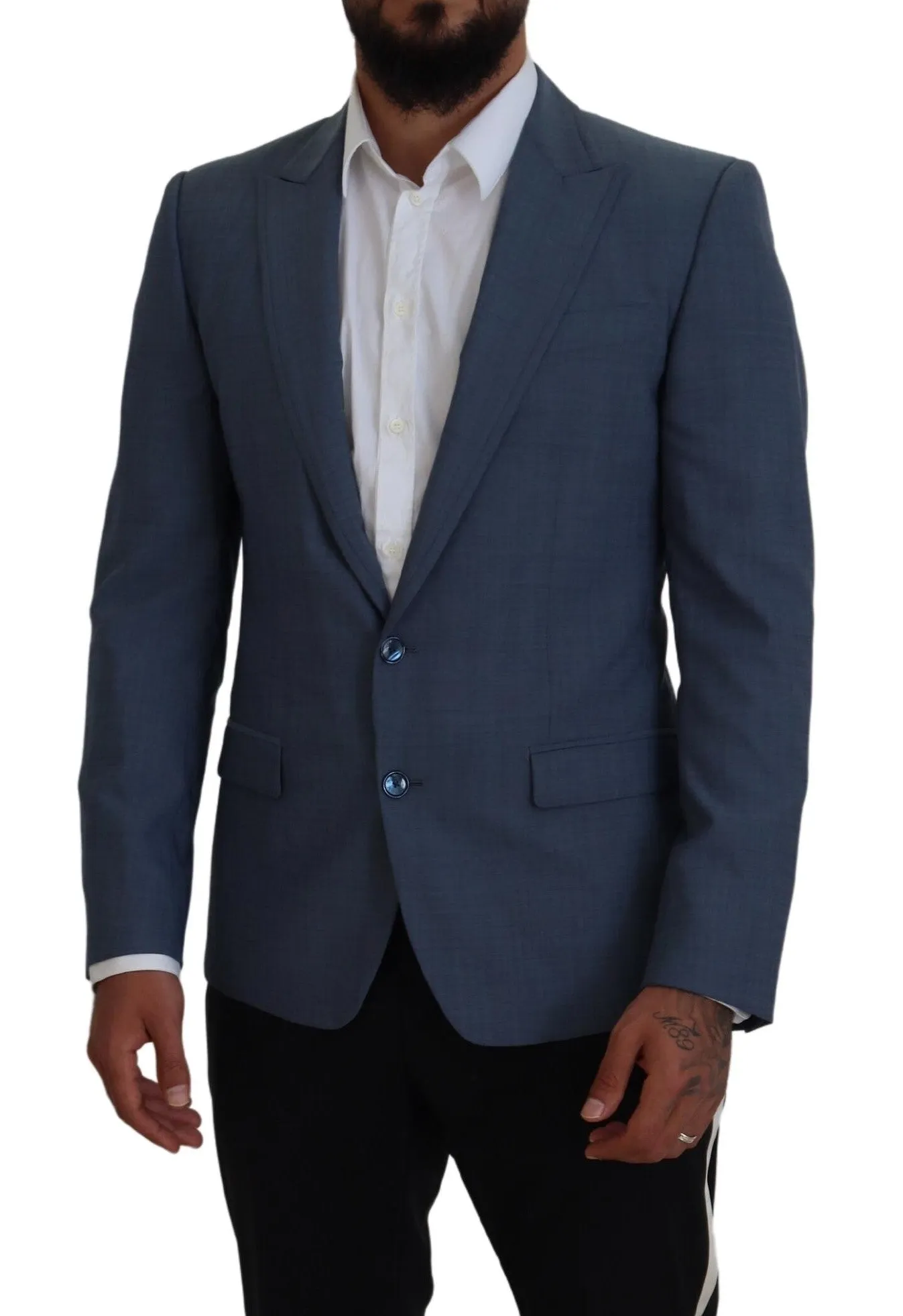 Elegant Blue Single Breasted Sport Blazer sold by Louxly product image thumbnail 5