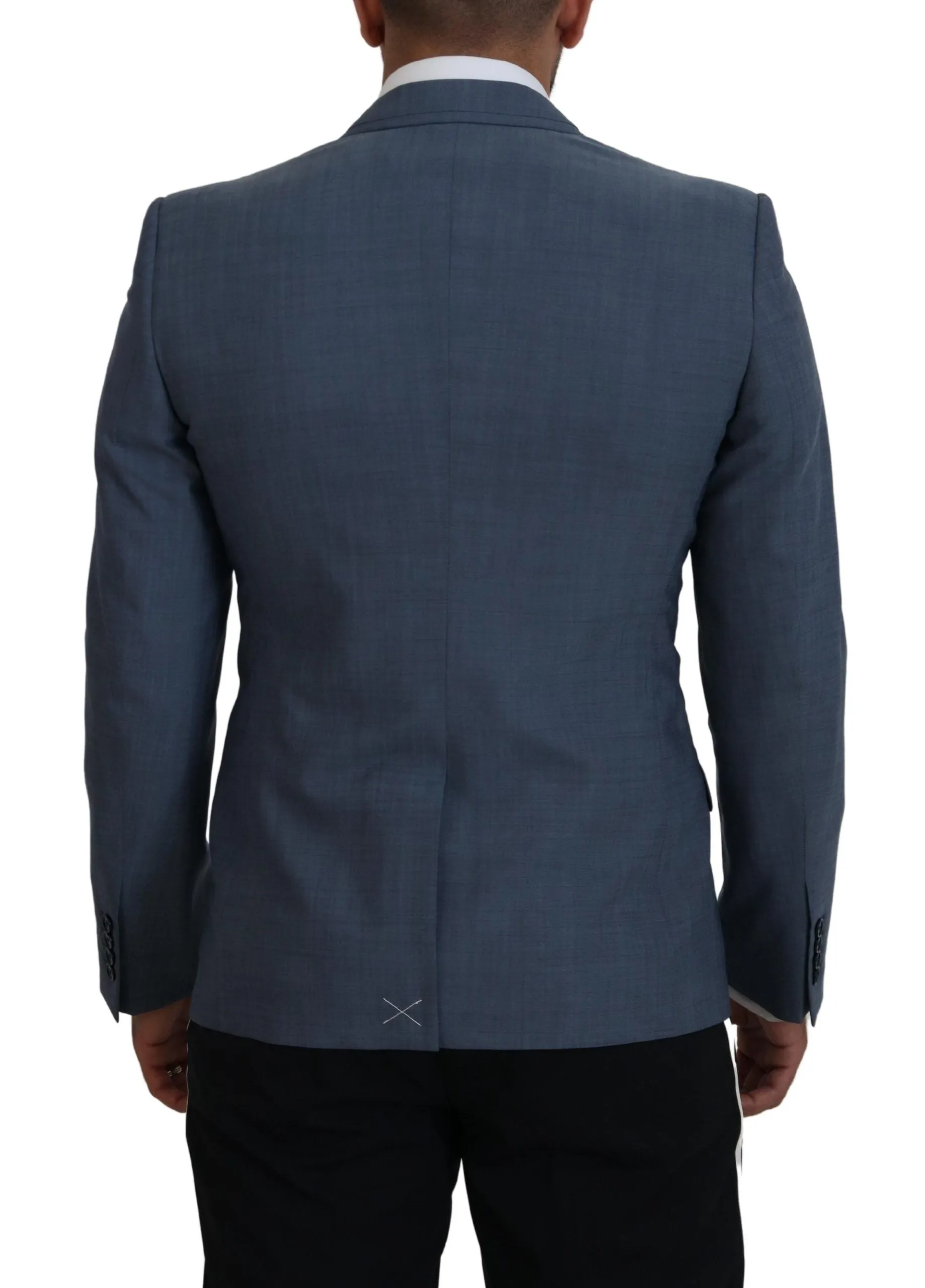 Elegant Blue Single Breasted Sport Blazer sold by Louxly product image thumbnail 3