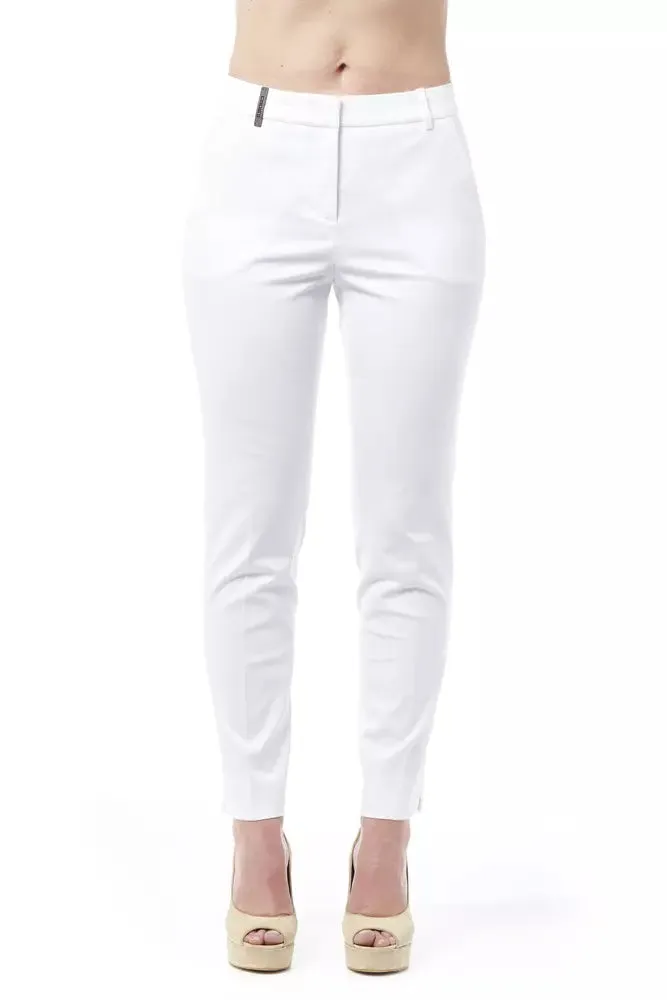 Chic High Waist Cigarette Leg Trousers sold by Louxly