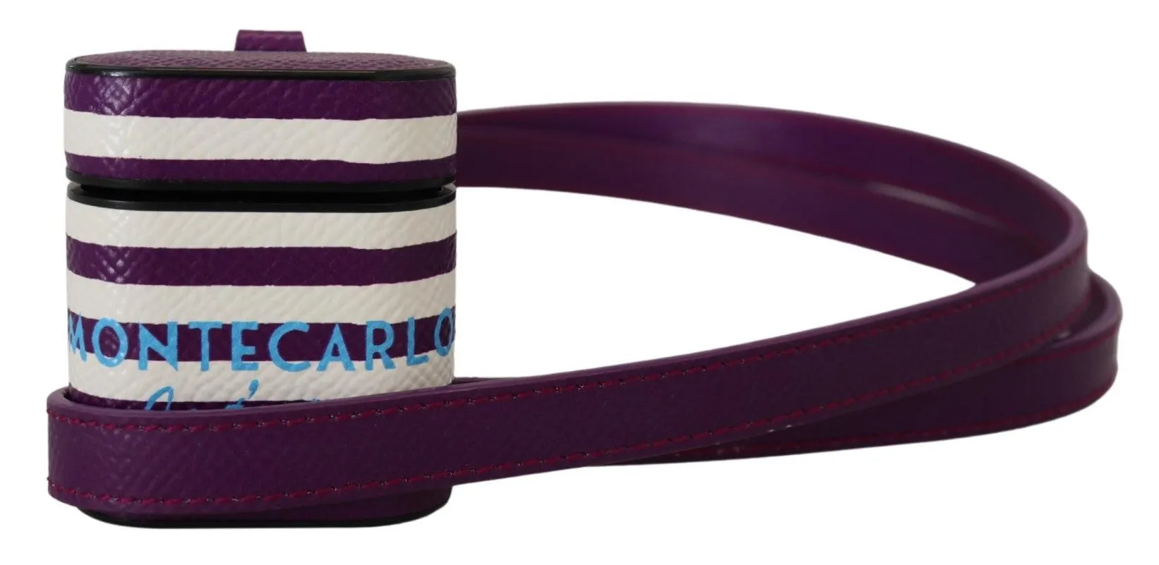 Chic Purple Leather Airpods Case sold by Louxly