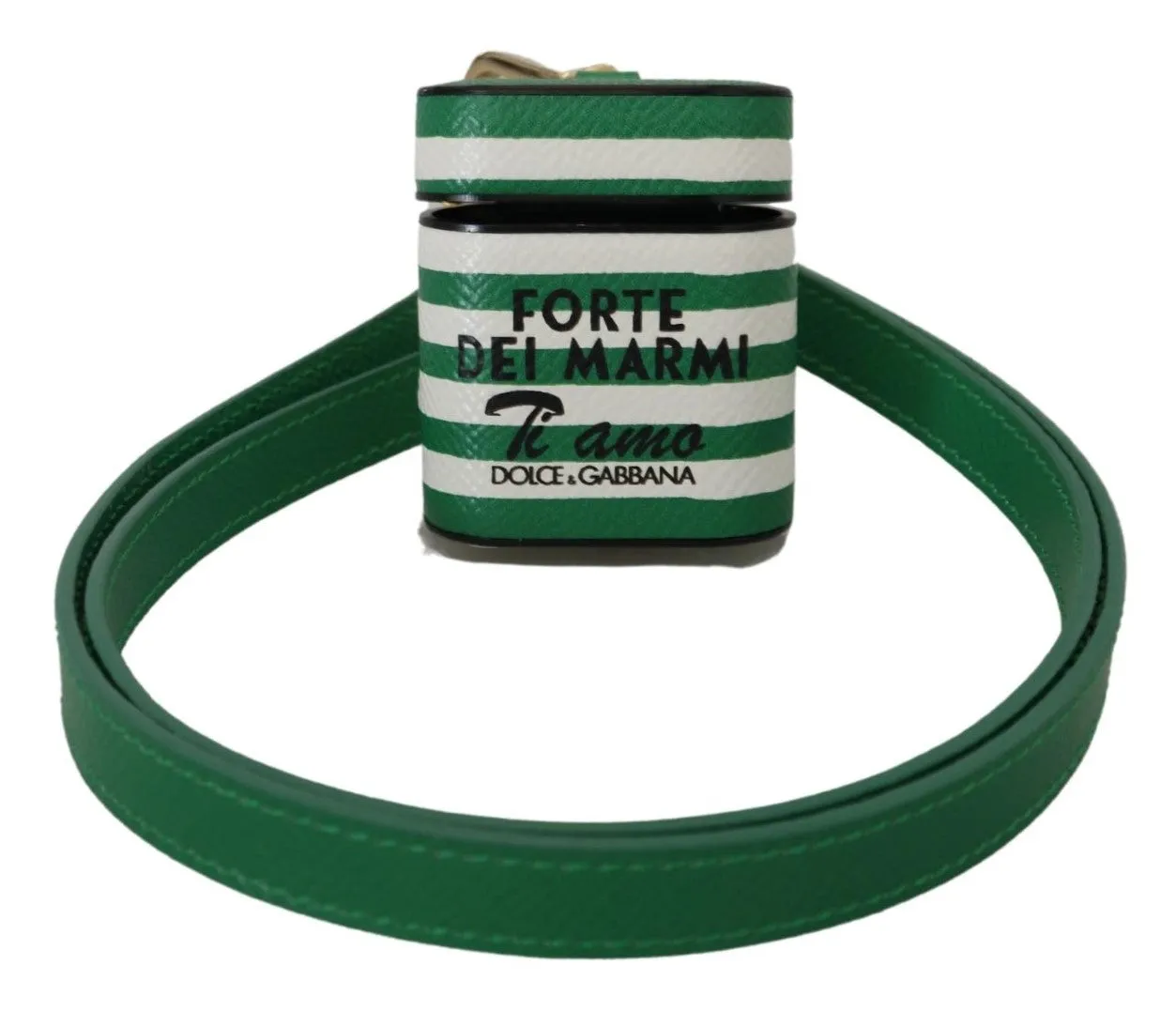 Elegant Leather Airpods Case - Lush Green sold by Louxly product image thumbnail 3